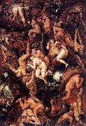 Frans Francken II The Damned Being Cast into Hell oil painting artist